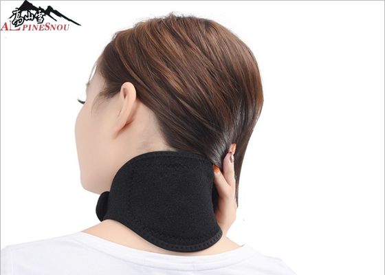 CHINA Cinta Auto-caloroso do apoio do pescoço dos produtos ajustáveis magnéticos pretos da terapia do ímã da turmalina fornecedor