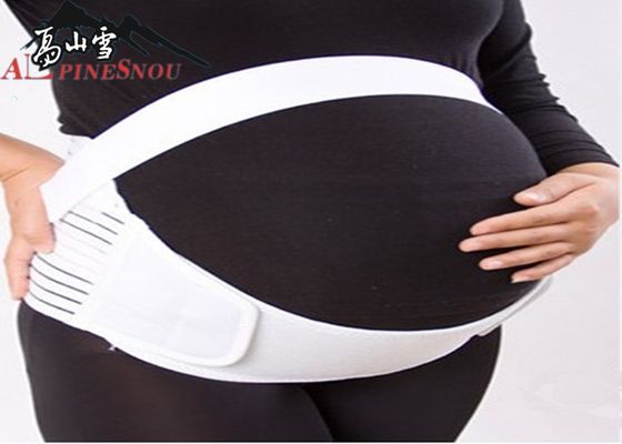 CHINA Cor branca respirável confortavelmente elástica da correia de cintura das mulheres gravidas da fita dos peixes fornecedor