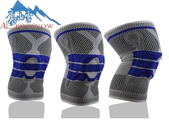 CHINA Correia feita malha elástico do apoio do joelho do silicone para a amostra grátis do esporte fornecedor