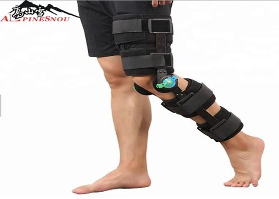 CHINA Cinta de joelho ajustável articulada equipamento do ângulo da cinta do apoio do joelho da reabilitação do joelho fornecedor
