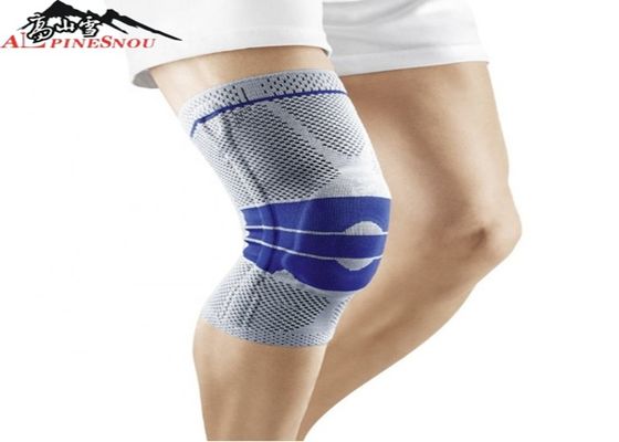 CHINA Almofadas de joelho confortáveis do apoio da cinta de joelho do silicone para a proteção dos esportes fornecedor
