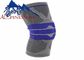 Tela elástica alta da cinta do apoio do joelho das almofadas do silicone da luva 3D do joelho da compressão fornecedor