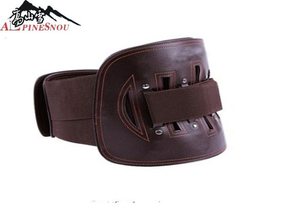 CHINA Correia ajustável ZY-005 da proteção da cintura da correia de couro do apoio da parte traseira da cintura fornecedor