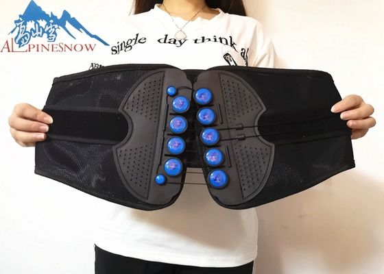 CHINA Aplicação material respirável lombar dos adultos da correia do apoio da parte traseira da cintura da polia fornecedor