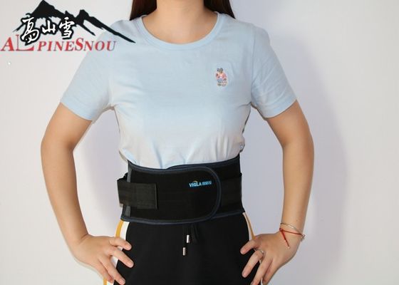 CHINA Correia do apoio da cintura do abdômen de pano de malha com cor líquida do preto do bolso fornecedor