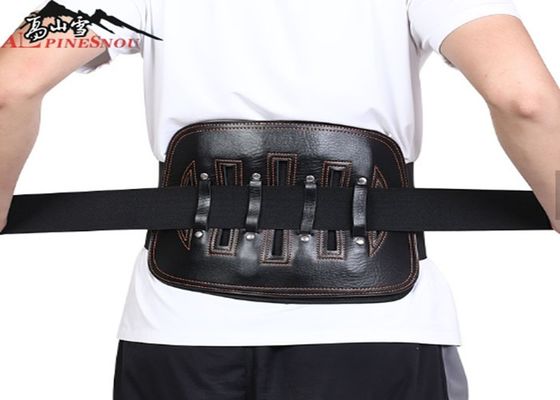 CHINA Cinta traseira lombar da correia ajustável magnética de couro do apoio da parte traseira da cintura fornecedor